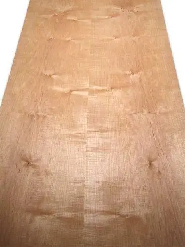 Feuilles de placage de bois koto noir teint, 56x21cm, 2 feuilles, grade A  DN1KTB2X2 / feuille de placage de bois / échantillon de placage de bois /  placage de marqueterie -  France