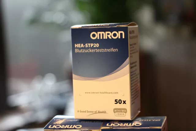 OMRON HEA-STP20 500 Strisce per Misurazione Glicemia Strisce Reattive