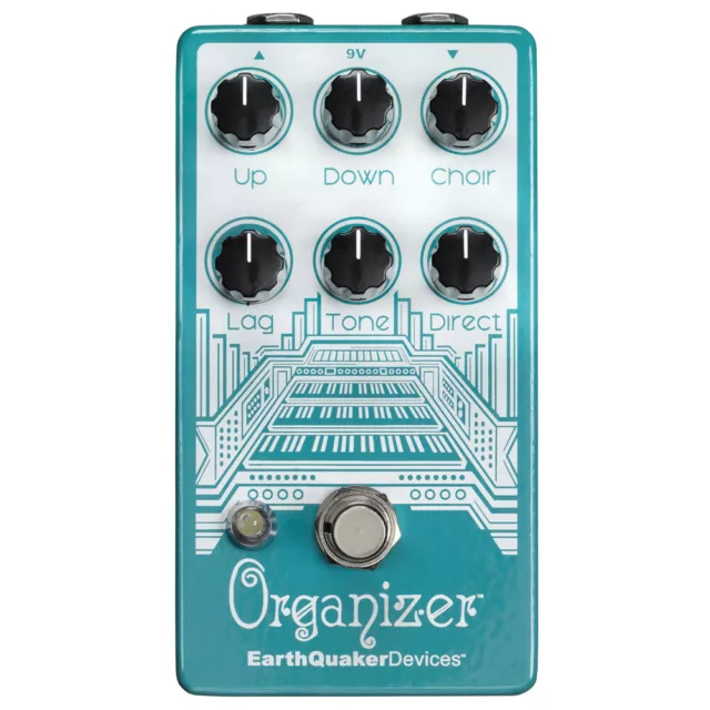 EarthQuaker Devices Organizer V2 Polyphonic Organ Emulator Guitar Effects Pedal