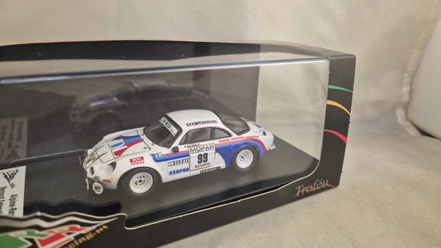 Trofeu Alpine Renault A110 Sanremo 1981 - Miniature 1/43, Collection, Boîte D'origine