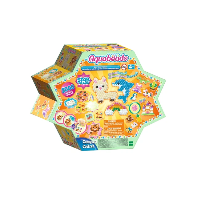 Aquabeads Star Bead Station Complete Arts & Crafts Bead Kit for Children - Ov...