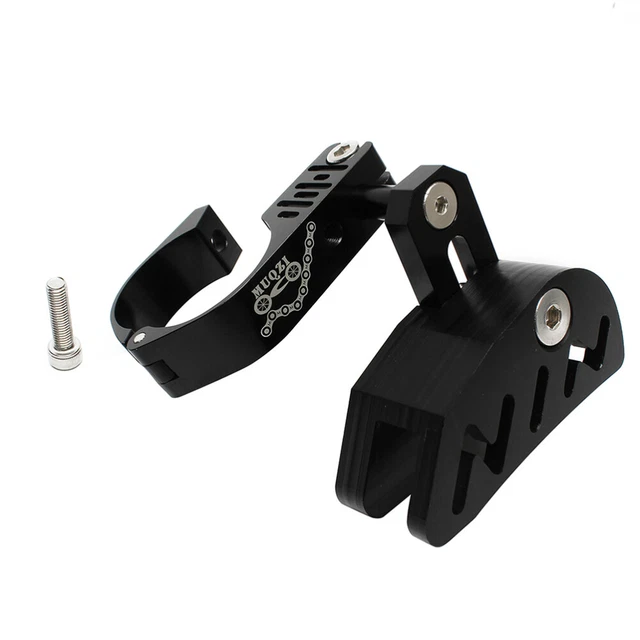 STCRERAG Guide de Chaîne Vélo en Alliage d'Aluminium Chaîne Guide Direct Mount Anti-déformation Guide de Chaîne à Montage Direct Antirouille avec Vis et Rondelles pour Vélo de Route VTT BMX Fixie