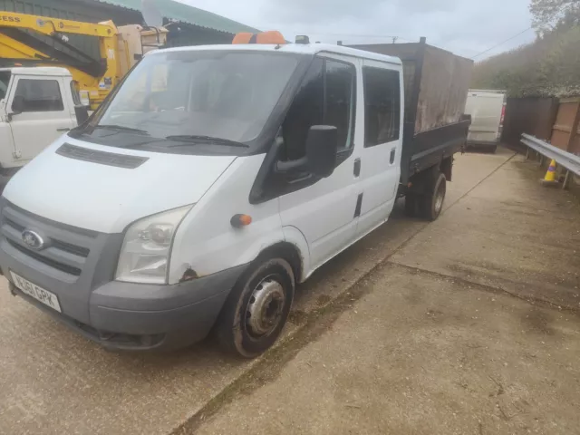 transit mk7 crew cab tipper