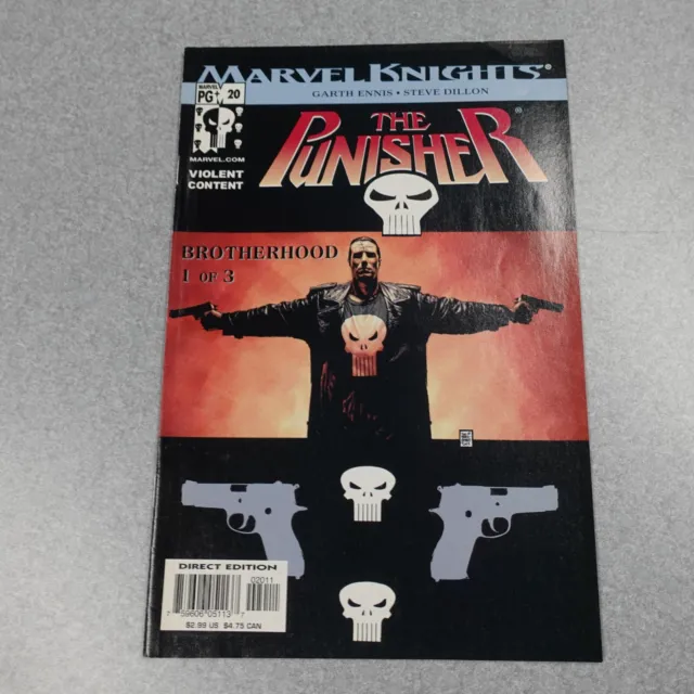 The Punisher Marvel Knights Issue 20 Marvel Comic Book