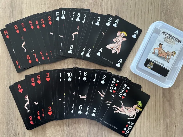 jeu coquin : Jeu de 54 cartes Love Quizz - 5,40 €