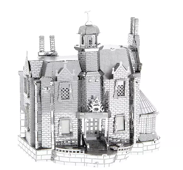 Disney Park Authentic Metal Earth Model 3D Kit Haunted Mansion Facade Attraction
