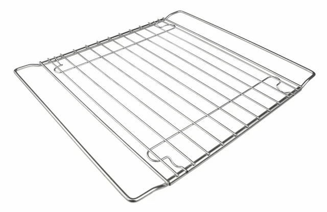 Zenker Backofenrost 37-57cm aus Edelstahl Ausziehbar Ofen Kühlschrank Gitterrost