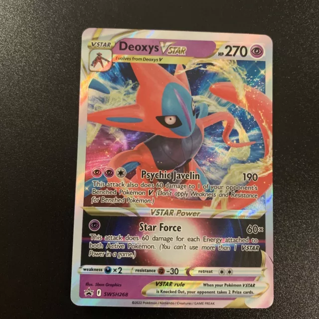 Deoxys V - SWSH266 - SWSH: Sword & Shield Promo Cards - Pokemon