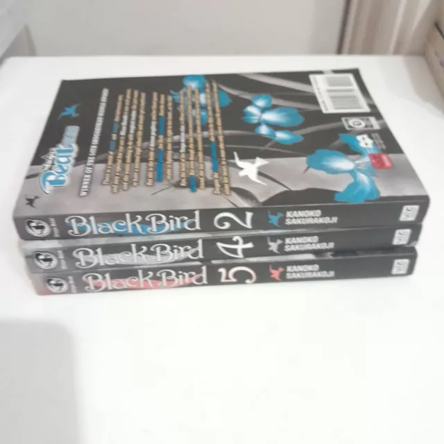 Viz Media - Black Bird - Volumes 2 4 5  Kanako Sakurakoji - Magical Manga