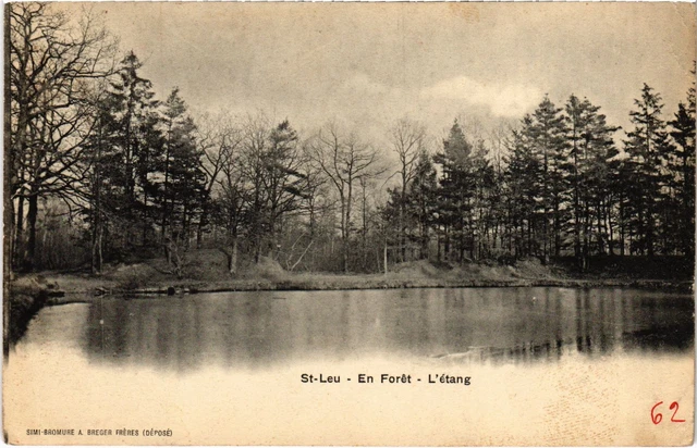 CPA Saint-Leu En Foret, L'etang FRANCE (1330341)