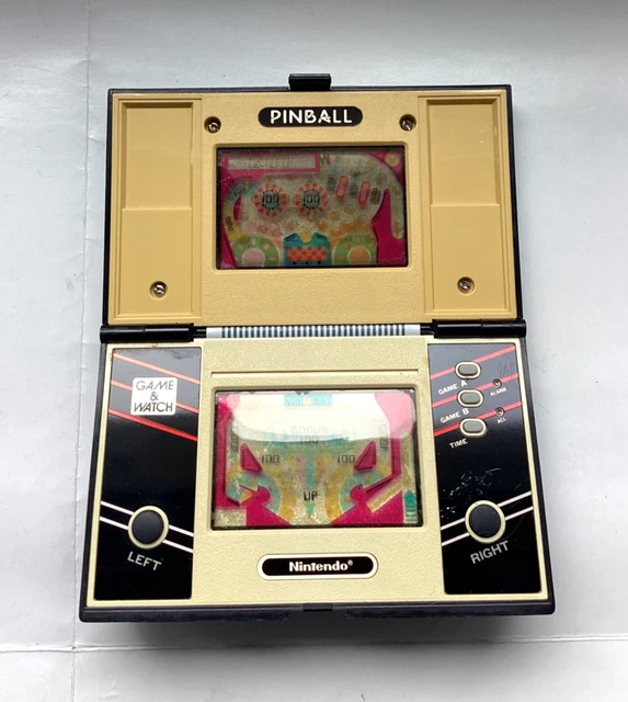 VINTAGE 1983 GAME & WATCH - PINBALL PB-59 - LCD Game (Very Good