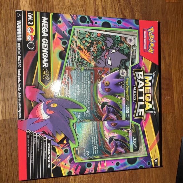 Pokemon TCG Mega Gengar EX Battle Deck - English, Factory Sealed (2025, Full Art)