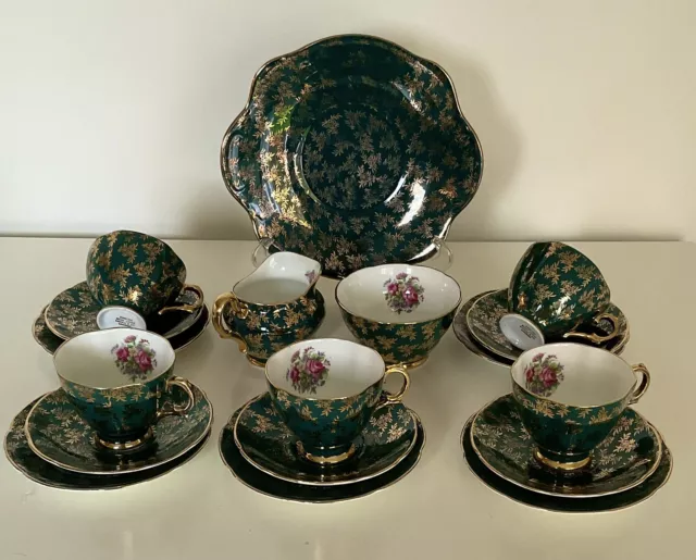 royal stuart spencer  stevenson & Laurie & Co  “chintz” Tea Set