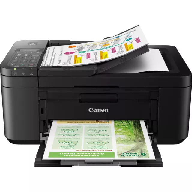 Imprimante Canon PIXMA TR4750i Multifonctions Sans Fil Photo Jet D'encre Couleur 3