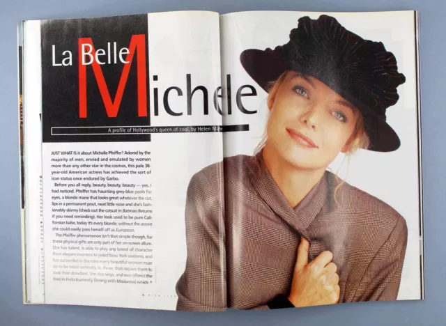 British Airways Highlife Inflight Magazine March 1996 Ba Pilot Michelle Pfeiffer 6