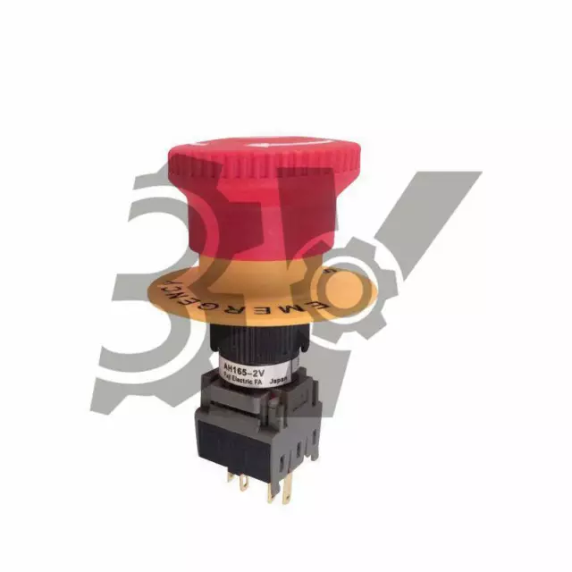 ONE Fuji Electric AH165-2VR11 Emergency stop button switch AH165-2V