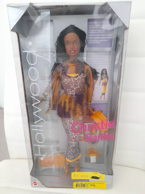 VINTAGE 1999 HOLLYWOOD Nails Barbie Christie doll New NRFB Sealed £55.00 - PicClick UK