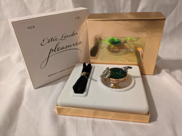 Estee Lauder 2001 Bird Bath Solid Perfume Pleasures