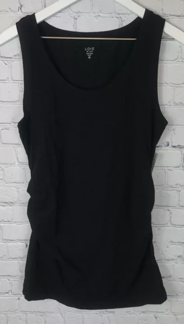 NWT LOVE by GAP Maternity Womens’ Black Tank Top Size Medium