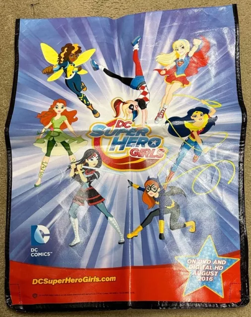 DC Super Hero Girls 2016 SDCC Exc Tote Bag Wonder Woman Harley Quinn Batgirl Ivy