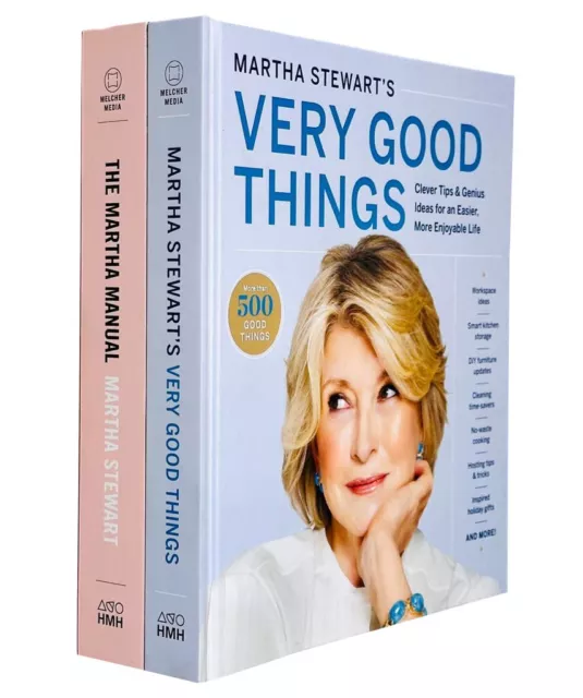 Martha Stewart Sammlung 2 Bücher Set Wie man alles macht, sehr gute Dinge NEU