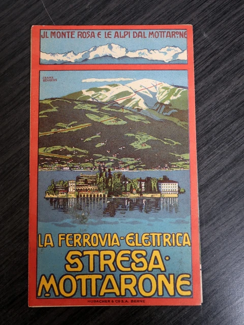 LA FERROVIA ELETTRICA Stresa Mottarone EUR 5,00 PicClick FR