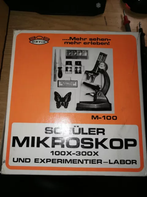 BOB Optik Schüler Mikroskop gebraucht