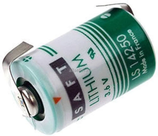Bateria De Litio 1/2 Aa, Modelo; Ls-14250, Tension: 3.6V - CTS Metrology