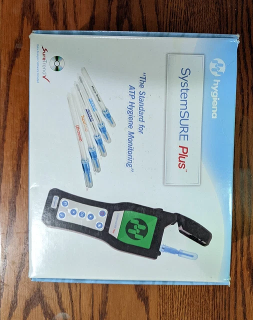 Hygiena SystemSure PLUS Meter Luminometer ATP Monitoring System  Comes with TWO