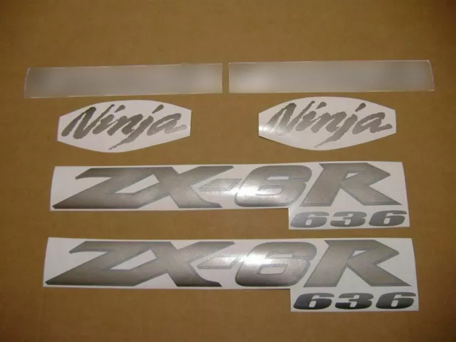 Stickers for Kawasaki ZX6R 2004 replacement graphics decals set zx-6r 636 emblem