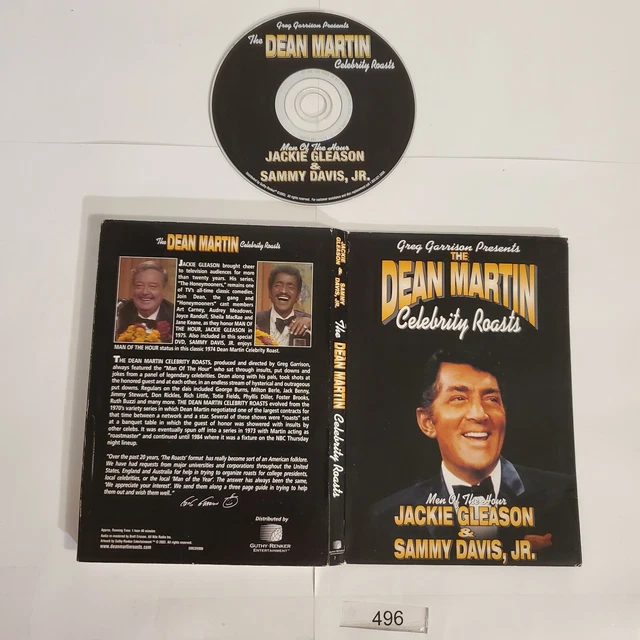 DEAN MARTIN CELEBRITY Roasts/Jackie Gleason/ And Sammy Davis Jr. Dvd