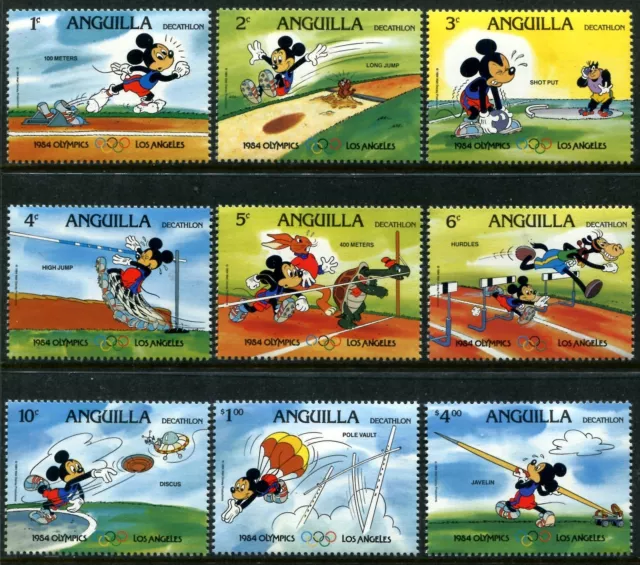 Anguilla 559a-568a, postfrisch, Walt Disney Figuren 1984 x10511 2
