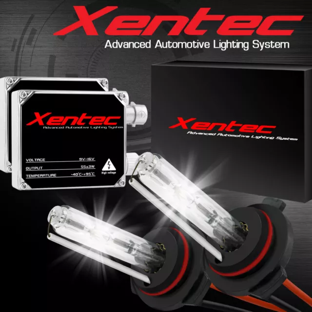 XENTEC HID XENON 55W Headlight Hi Low Kit H4 H7 H11 H13 9003 9004 9005 9006 9007 2