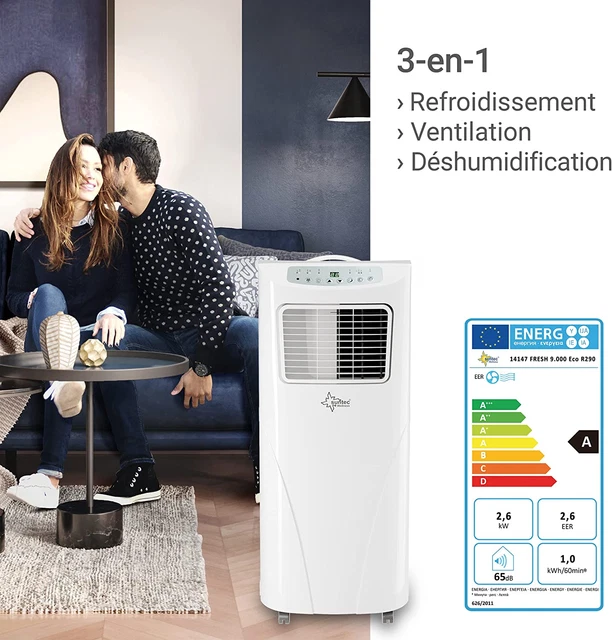 SUNTEC Climatiseur mobile Fresh 9.000 Eco R290 | pour pièces de... 4