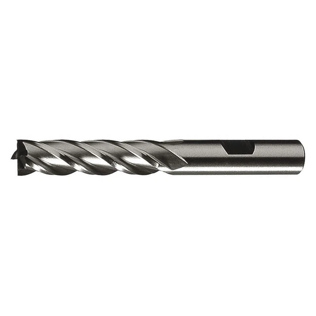 CLEVELAND C75021 Sq. End Mill,Single End,HSS,7/8"