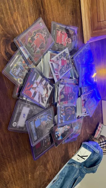 Huge Job Lot Football Soccer Cards Numbered Patch Auto Joblot Bundle