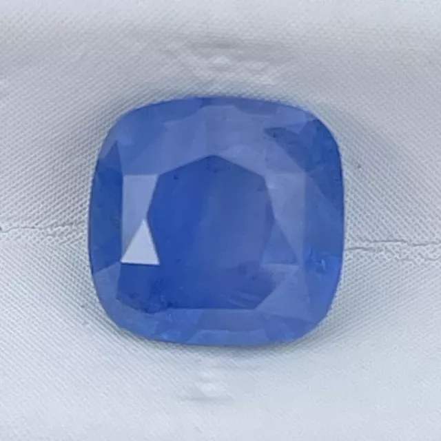 CERTIFIED 100% Natural Unheated Blue Sapphire 1.52 Cts Cushion Cut Loose Gemston