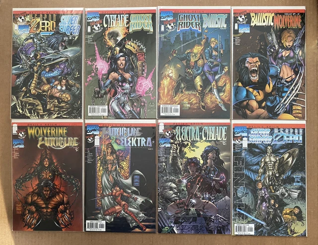 Devil’s Reign #1-8 Complete Set Top Cow Image Marvel Comics Turner Finch 1997