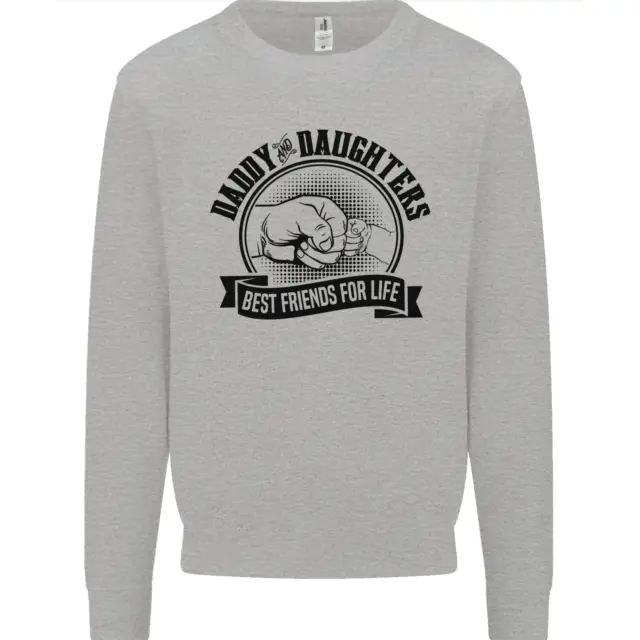 Daddy & Daughters Best Friends Fathers Day Mens Sweatshirt Jumper
