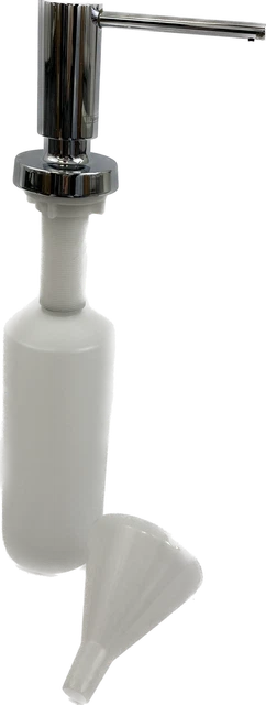 hansgrohe Spülmittel-/ Lotionspender Küchenzubehör (Accessoire, rund) Chrom