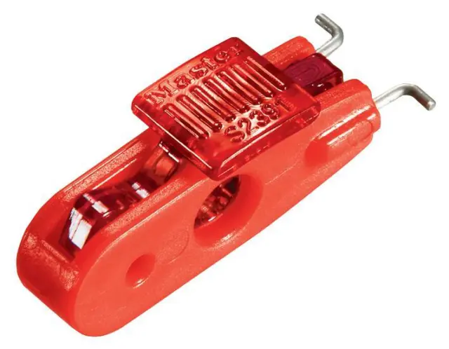 Mini Circuit Breaker Lockout >11Mm, Lock Colour Red, Lock Material No For Master
