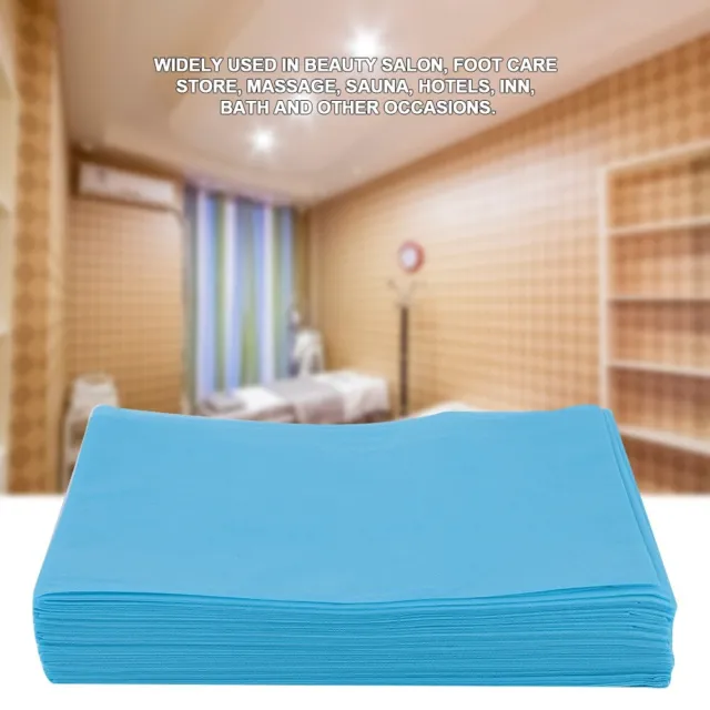 (Blu) Lenzuola letto monouso impermeabile impermeabile copertura letto impermeabile per salone SPA TDM