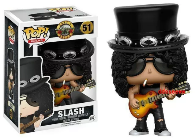 Funko Pop! Rocks Guns N Roses Slash #51 Vinyl Figure