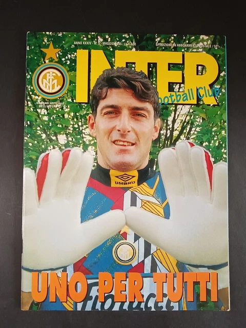 Inter Football Club Magazine Janvier 1994 – Avec Poster Battistini, Sosa, Pagliuca