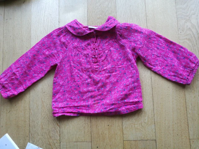Jojo Maman Bebe Girls Blouse 18-24 months