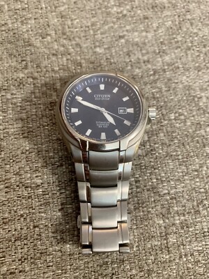 citizen eco drive titanium sapphire wr 100