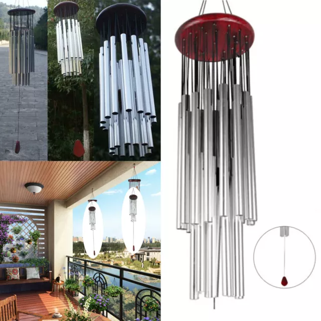 1X Large 27 Tubes 85cm Windchime Bell Wind Chimes Outdoor Garden Home Decor