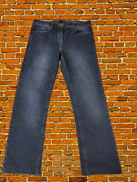 PEACOCKS BLUE DENIM Jeans Poppy Mid Rise Slim Leg Size 22R 6.99 PicClick UK