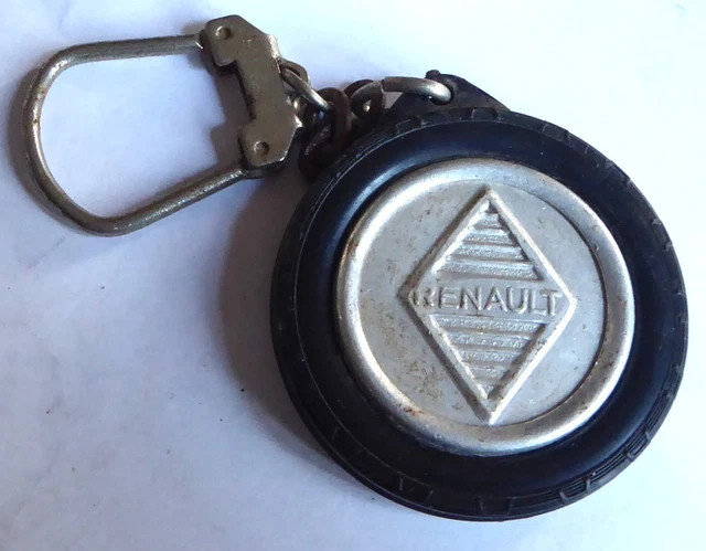 Porte-clés Voiture Cuir Et Alliage Zinc 2 Pièces - Coloris Or Et Rose, X AUTOHAUX