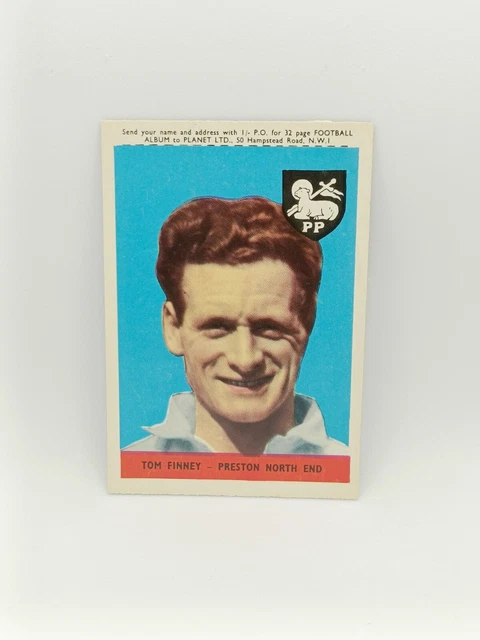 Tom Finney - 1958-59 A&BC Footballers - #29 - Preston North End & England